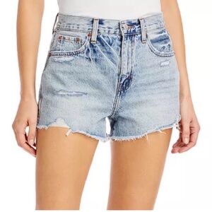 Pistola Nova High Rise Denim Short